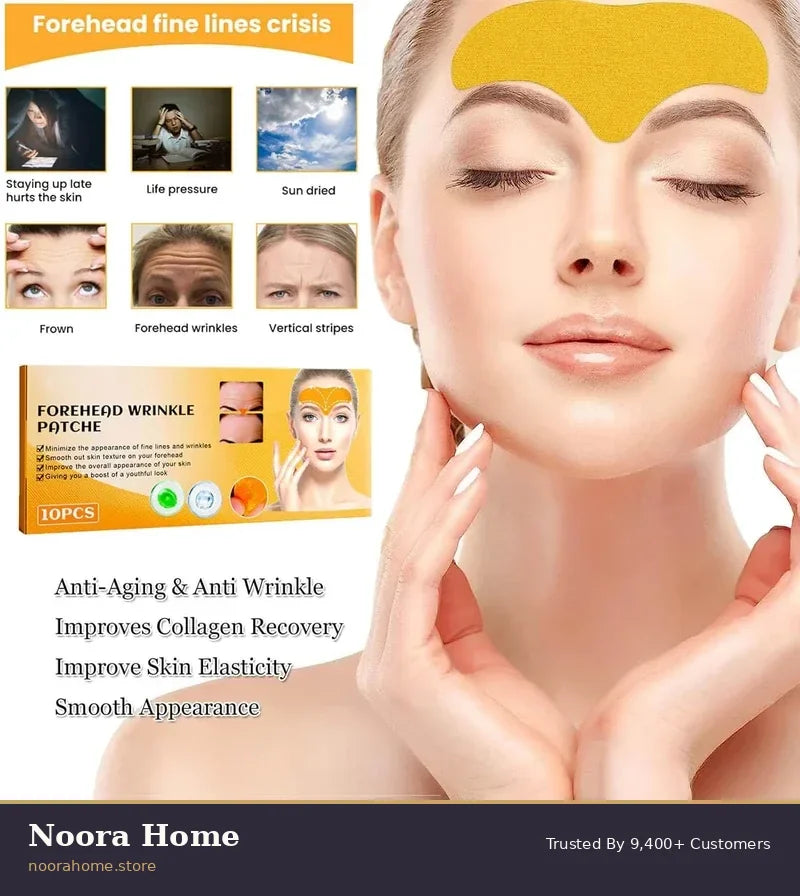 Woman Forehead Smooth Wrinkle Patches
