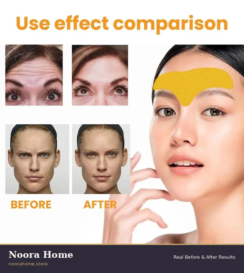 Woman Forehead Smooth Wrinkle Patches