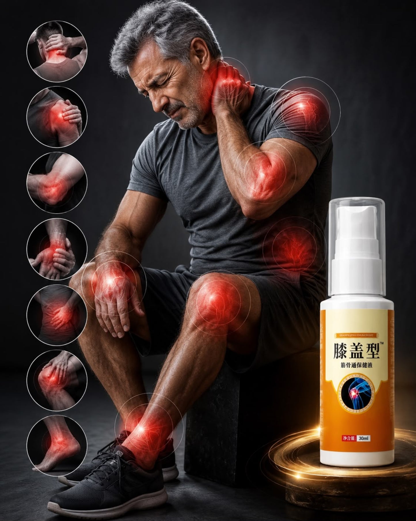 Apgar Instant Knee Relief Spray