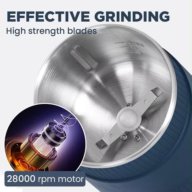 Portable Stainless Steel Coffee Grinder Pro