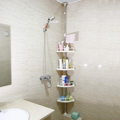 No-Drill Multi-function Corner Shelf