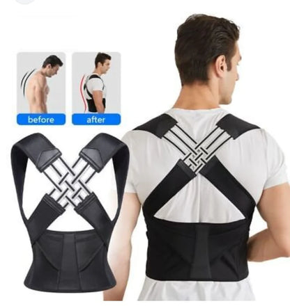 Adjustable Posture Support Brace — Back & Shoulder